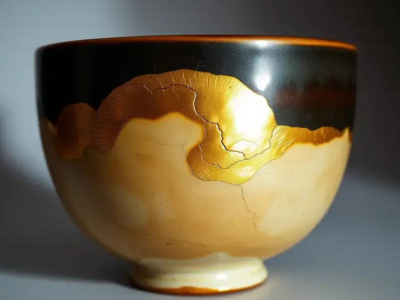 金繼修復の事例